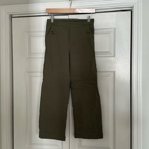 Wide leg trouser